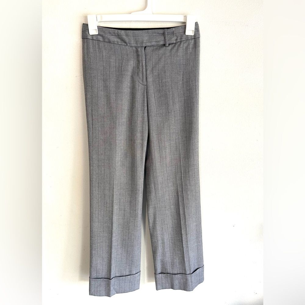 Nycard collection trousers business  office herringbone bone striped women’s 4